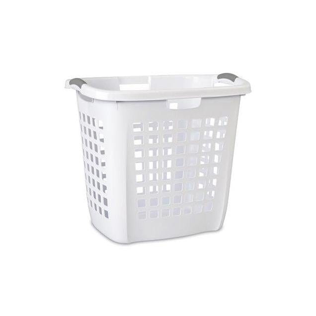 Sterilite White Ultra Easy Carry Hamper