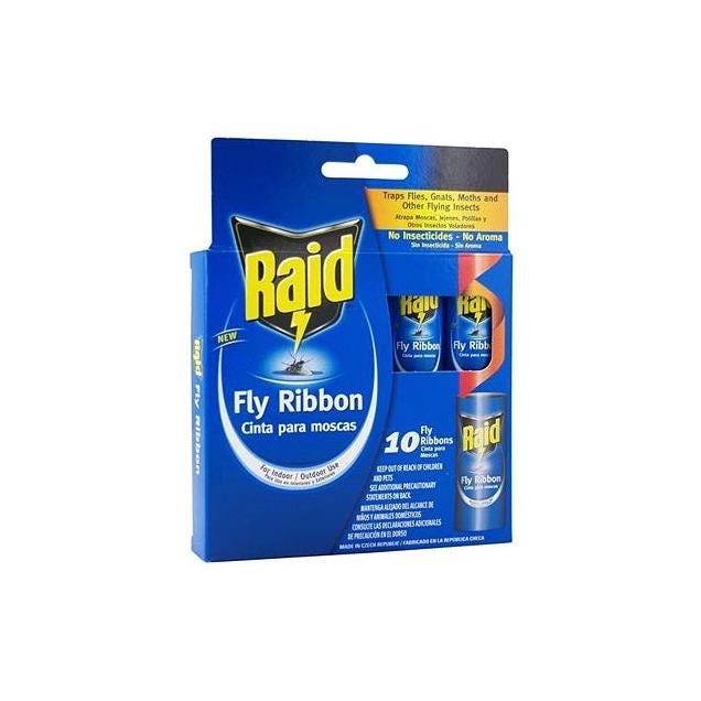 Raid Fly Ribbon (10 Pk.) Raid Fly Ribbon (10 Pk.)