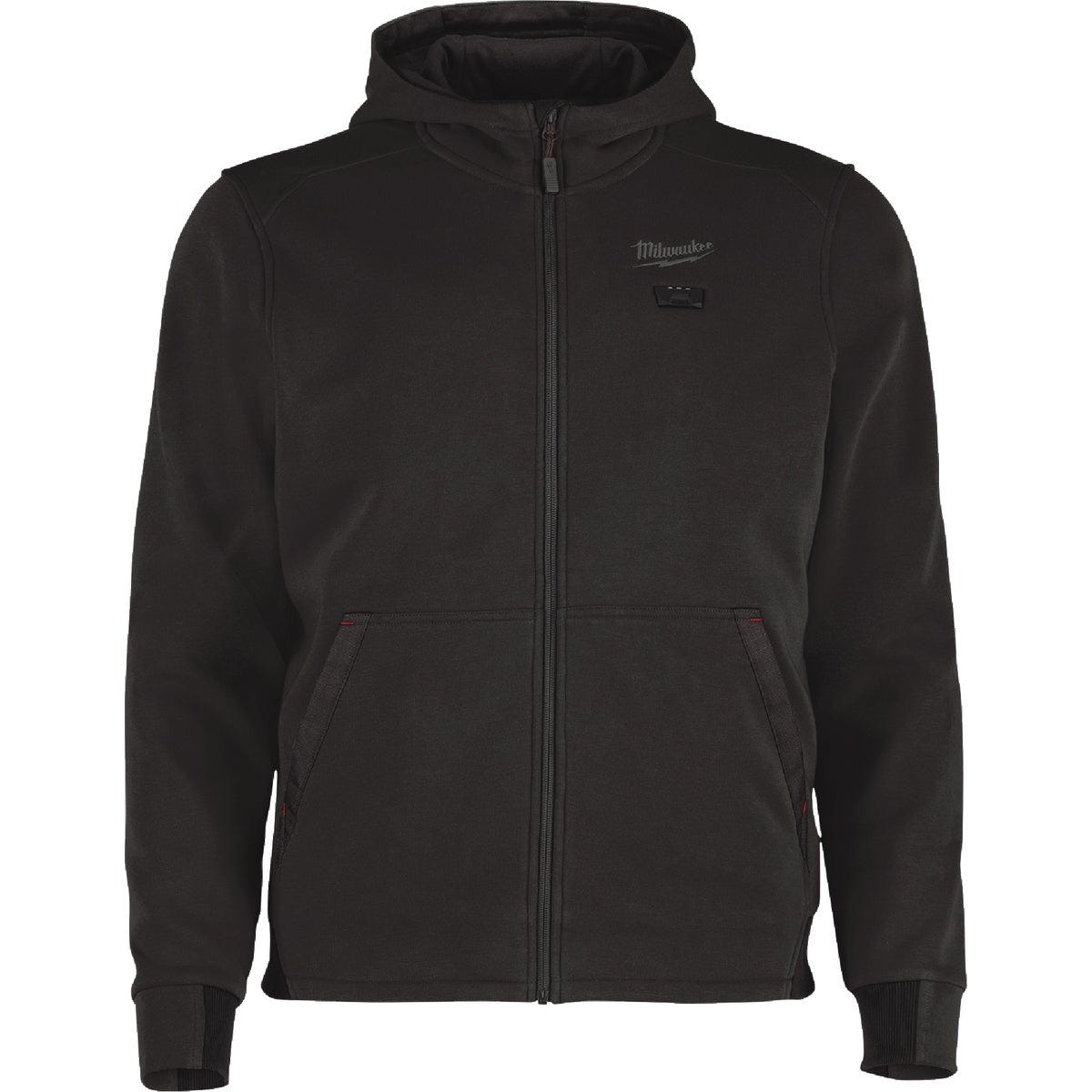 Milwaukee M12 Men's XL Black Full-Zip Heated Hoodie Kit Milwaukee M12 Men's XL Black Full-Zip Heated Hoodie Kit