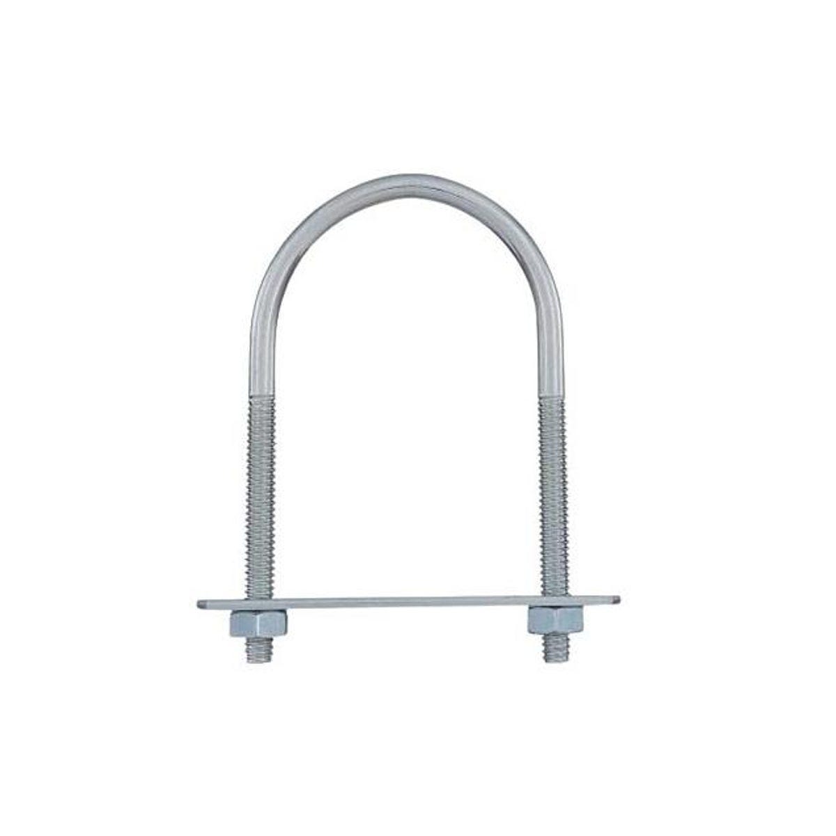 National Hardware Zinc U-Bolt With Plate & Bolts National Hardware Zinc U-Bolt With Plate & Bolts