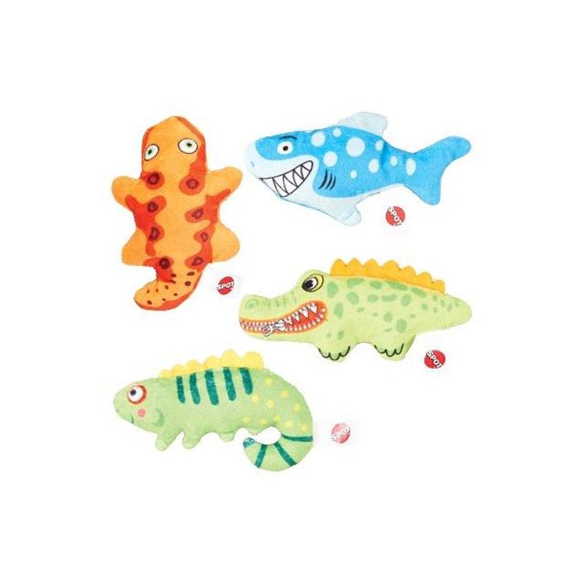 Ethical Pet Assorted Characters Plush Cat Toy with Catnip