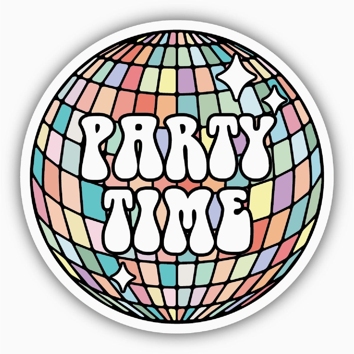 Stickers Northwest Party Time Disco Ball Sticker