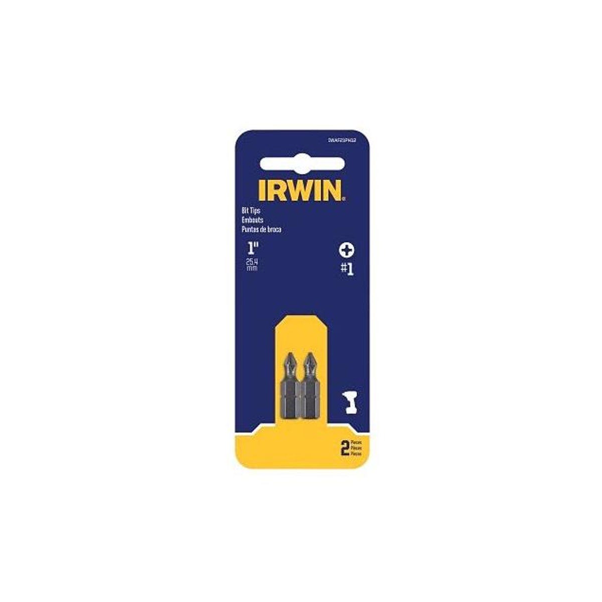 Irwin Phillips #1 1 In. Insert Screwdriver Bit - photo 2