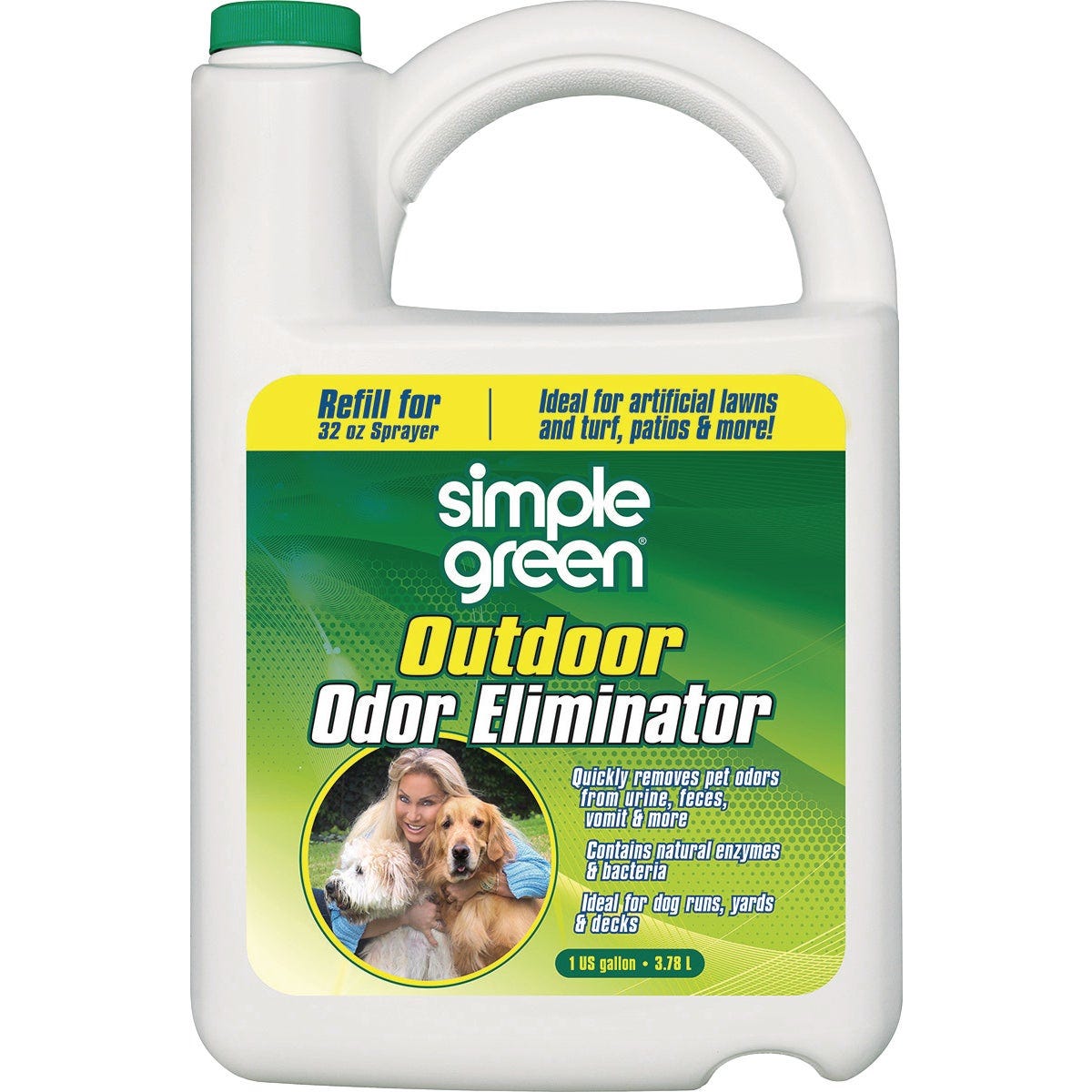 Simple Green 1 Gal. Hose End Spray Refill Outdoor Odor Eliminator Simple Green 1 Gal. Hose End Spray Refill Outdoor Odor Eliminator
