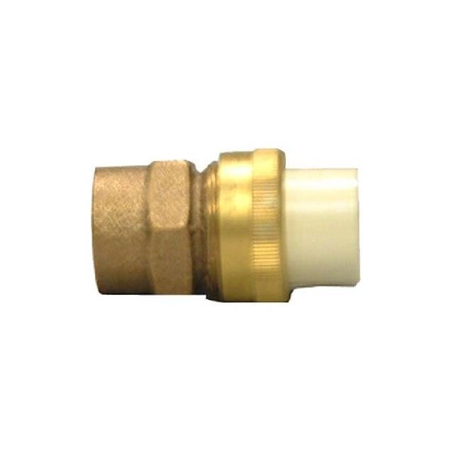 Nibco 3/4 In. Slip x FIP CPVC Transition Brass Union