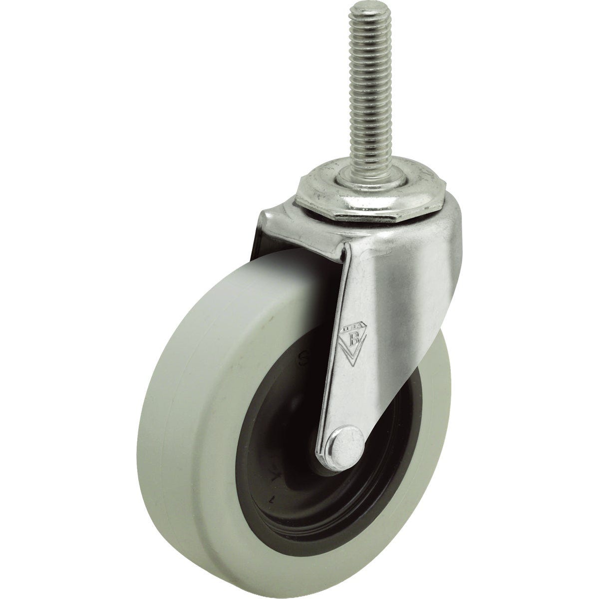 Colson 3 In. Gray TPR Swivel Threaded Stem Caster - photo 2 Colson 3 In. Gray TPR Swivel Threaded Stem Caster - photo 2