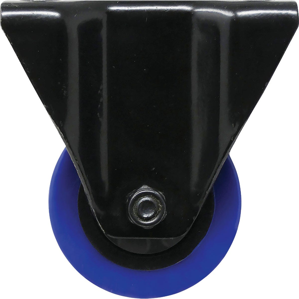 Shepherd Hardware 2 In. Blue Diamond TPU Rigid Plate Caster Shepherd Hardware 2 In. Blue Diamond TPU Rigid Plate Caster