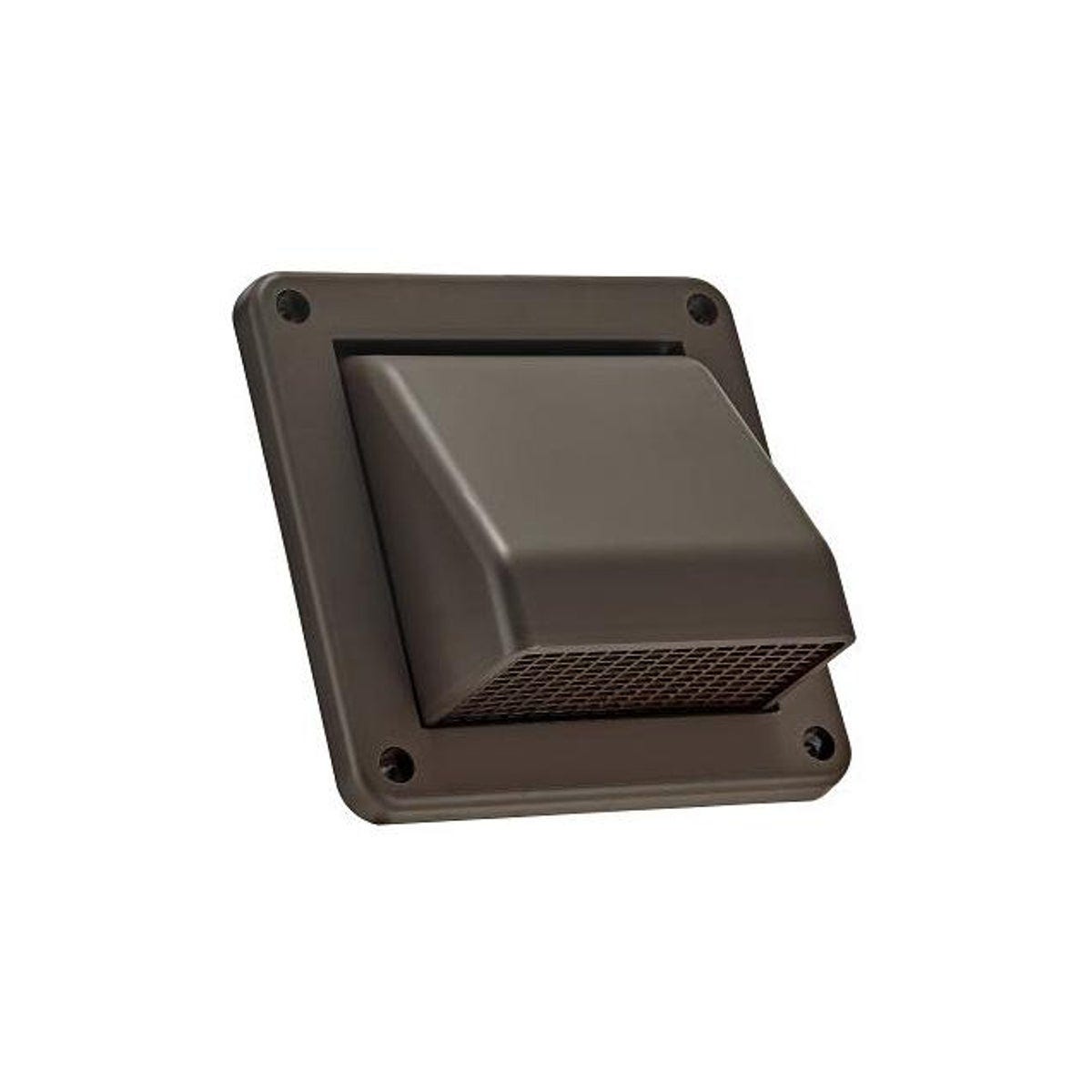 Lambro 4 In. Brown Plastic Fresh Air Intake Vent Lambro 4 In. Brown Plastic Fresh Air Intake Vent