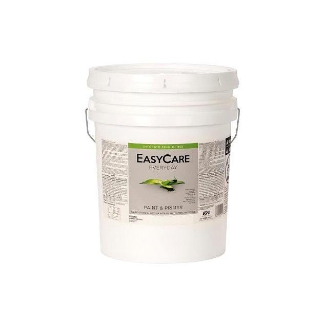 EasyCare 5 Gal. White Semi-Gloss Interior Latex Paint