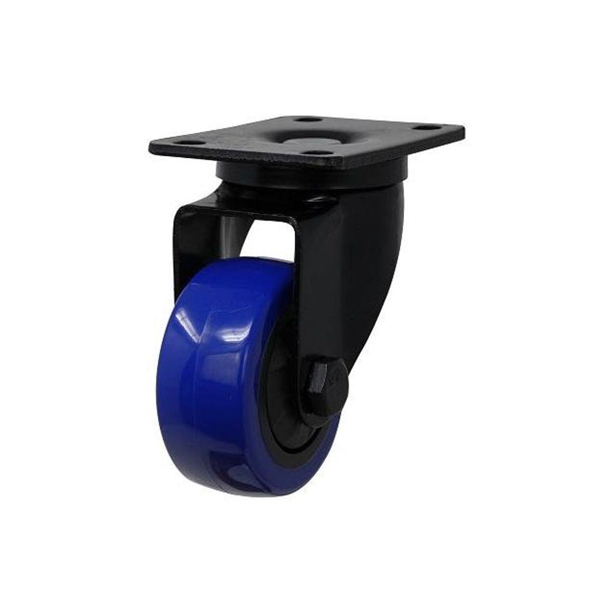 Shepherd 3 In. Blue Diamond Double Ball Bearing Swivel TPU Wheel Caster Shepherd 3 In. Blue Diamond Double Ball Bearing Swivel TPU Wheel Caster