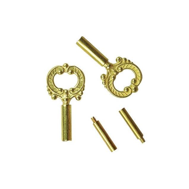 Jandorf 1/2 In. Extension Brass Socket Key (2-Pack)