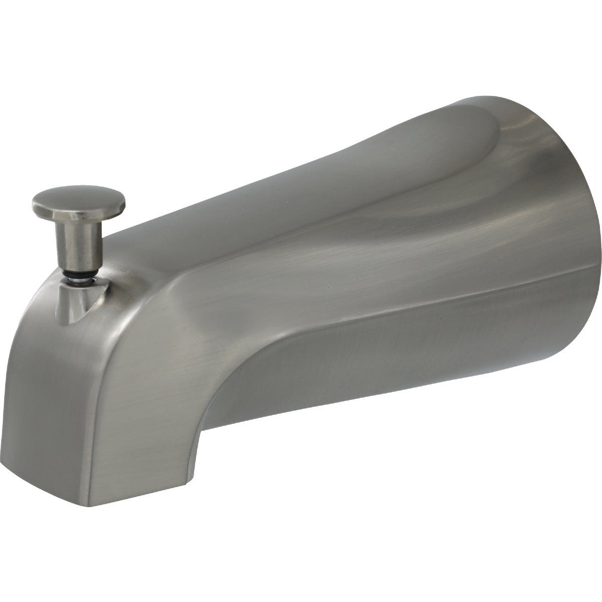 Danco 5 In. Brushed Nickel Bathtub Spout with Diverter - photo 3 Danco 5 In. Brushed Nickel Bathtub Spout with Diverter - photo 3