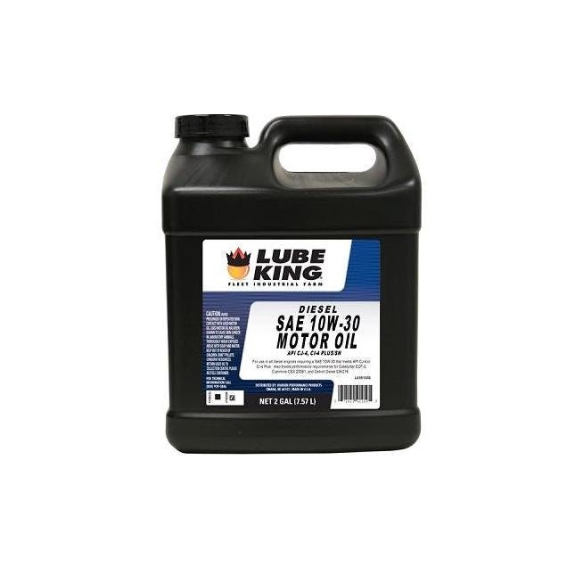 Lube King 2-Gal. 10W-30 Diesel Engine Oil Lube King 2-Gal. 10W-30 Diesel Engine Oil