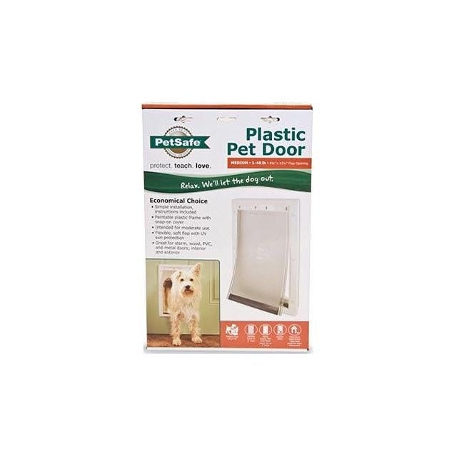 PetSafe Medium White Plastic Pet Door