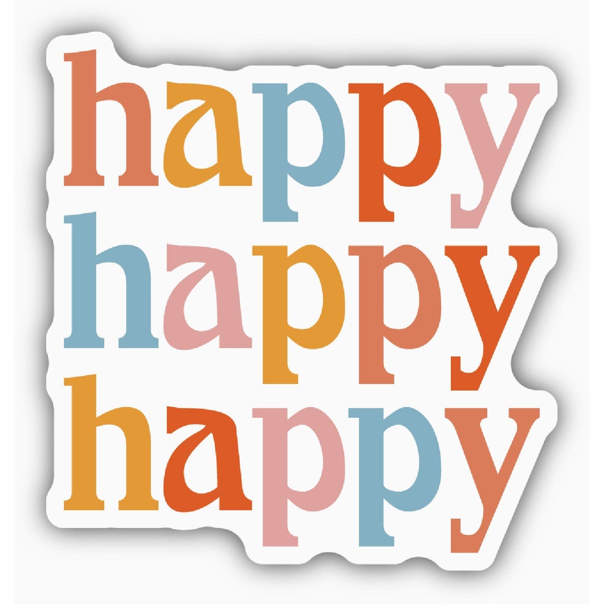 Stickers Northwest Happy Happy Happy Sticker Stickers Northwest Happy Happy Happy Sticker