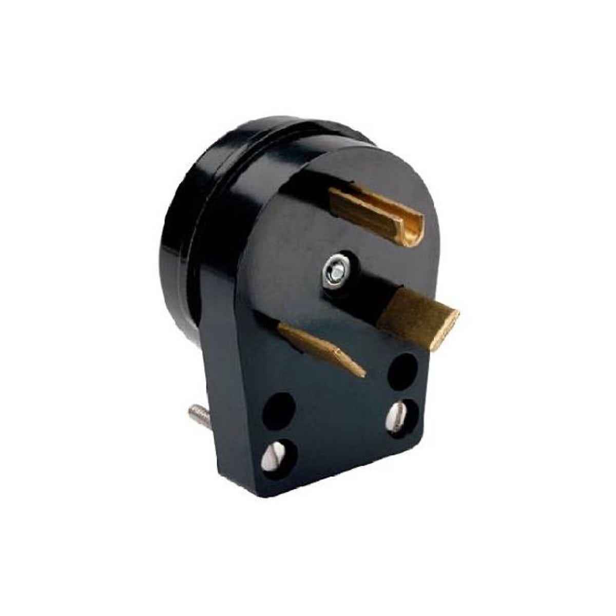 Legrand Pass & Seymour 125V 30A NEMA TT-30 Phenolic Travel Trailer Angle Plug Legrand Pass & Seymour 125V 30A NEMA TT-30 Phenolic Travel Trailer Angle Plug