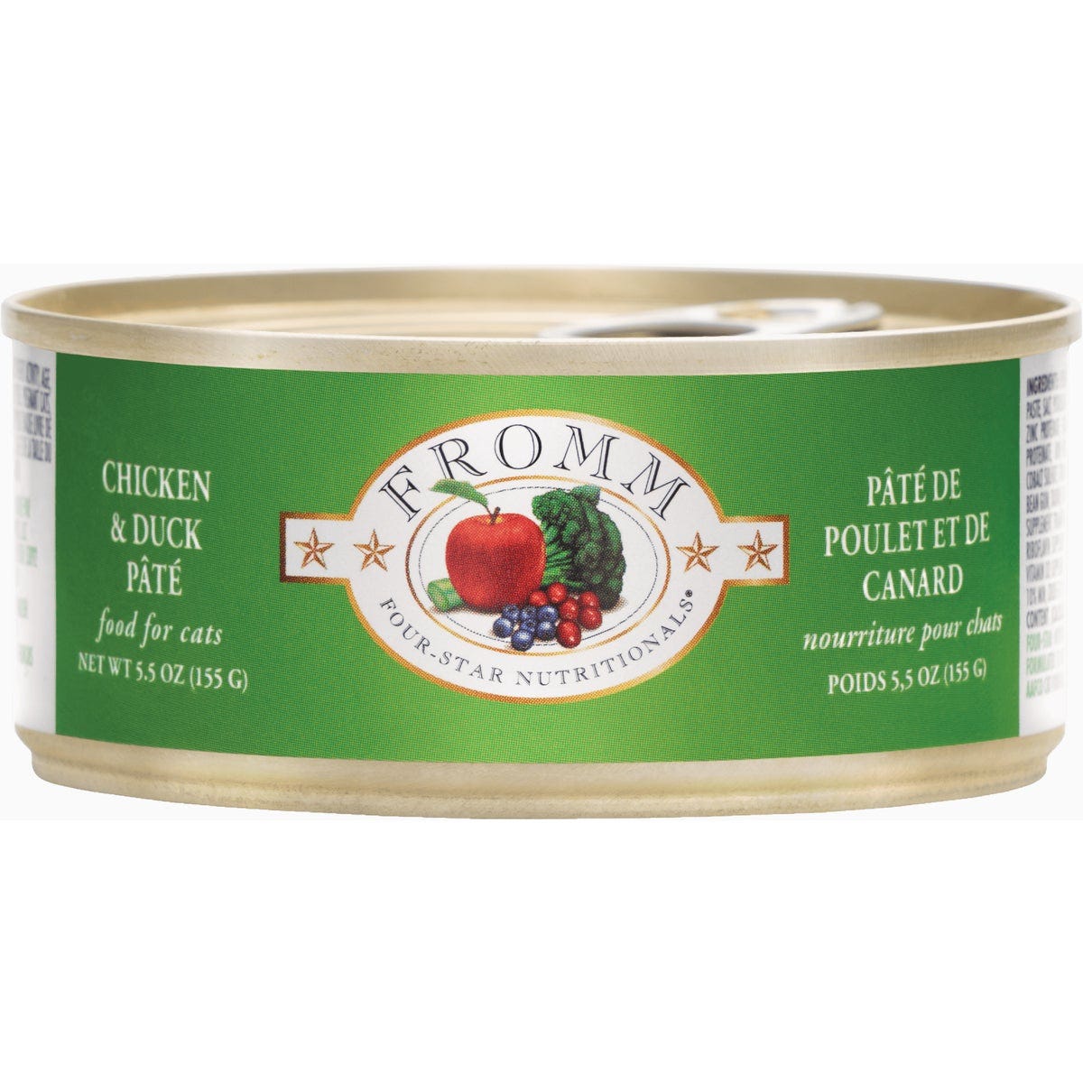 Fromm Four-Star Nutritionals Chicken & Duck Pate Wet Cat Food, 5.5 Oz. - photo 2 Fromm Four-Star Nutritionals Chicken & Duck Pate Wet Cat Food, 5.5 Oz. - photo 2