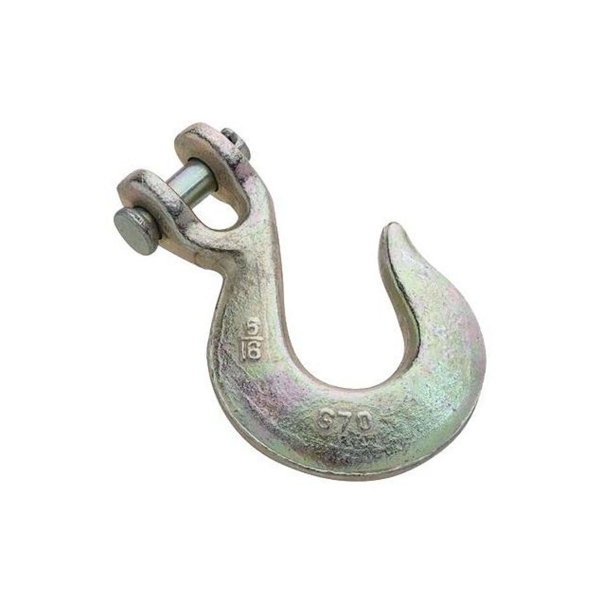 National Hardware 5/16 In. Yellow Chromate Clevis Slip Hook National Hardware 5/16 In. Yellow Chromate Clevis Slip Hook