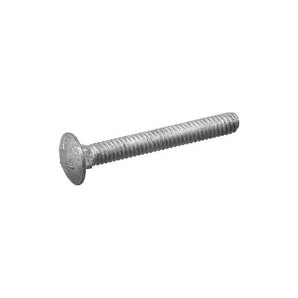 Hillman 1/2-13 In. x 6 In. Zinc-Plated Steel Carriage Bolt (25 Ct.) Hillman 1/2-13 In. x 6 In. Zinc-Plated Steel Carriage Bolt (25 Ct.)