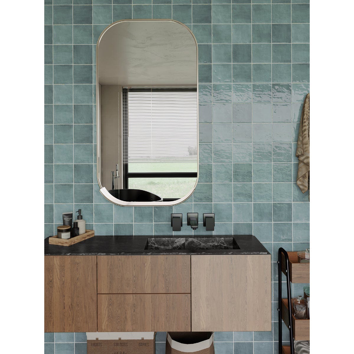 Emser Antigo Mist 5 In. x 5 In. Glossy Ceramic Wall Tile (12.1 Sq. Ft. per Case) Emser Antigo Mist 5 In. x 5 In. Glossy Ceramic Wall Tile (12.1 Sq. Ft. per Case)