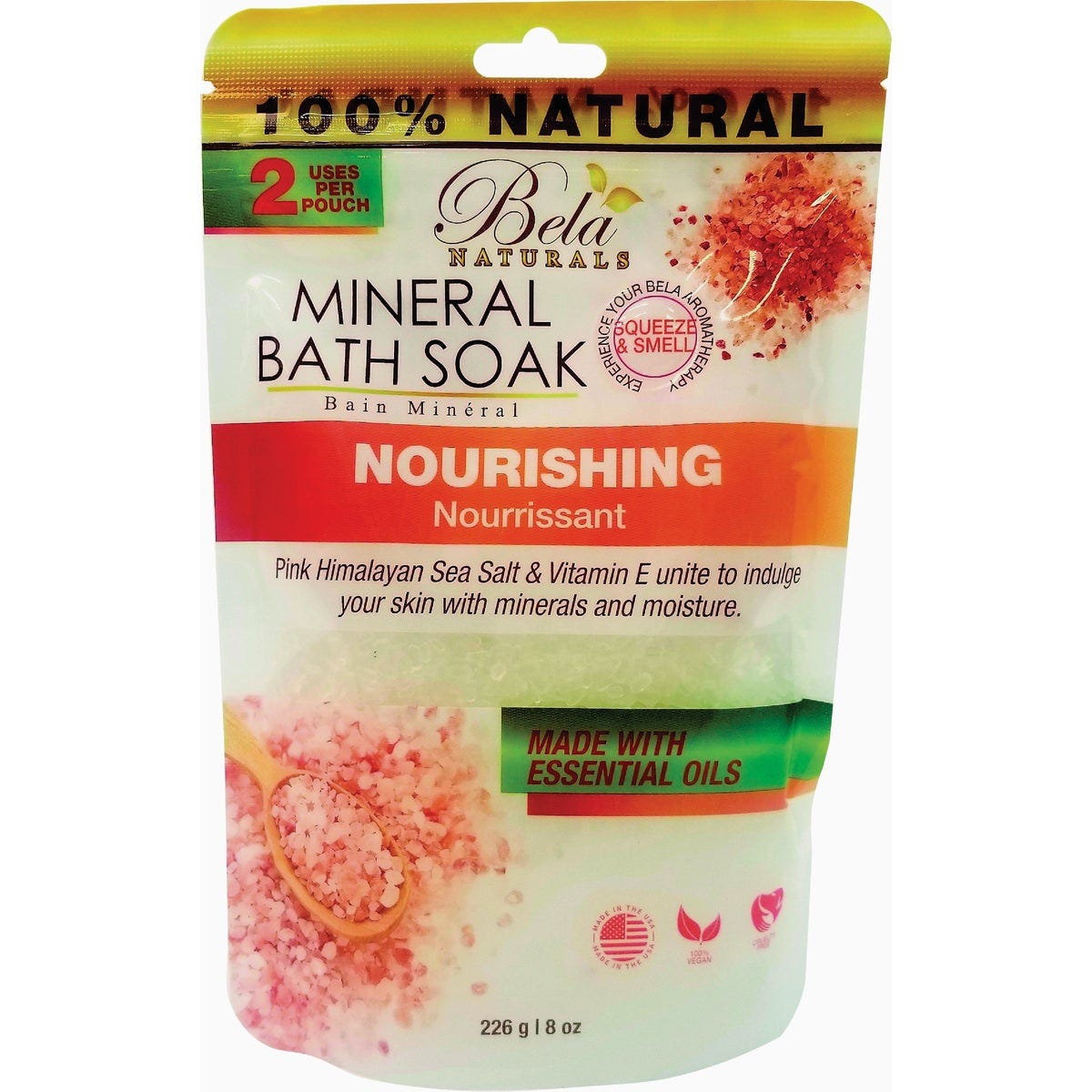 Bela 8 Oz. Nourishment Mineral Bath Soak