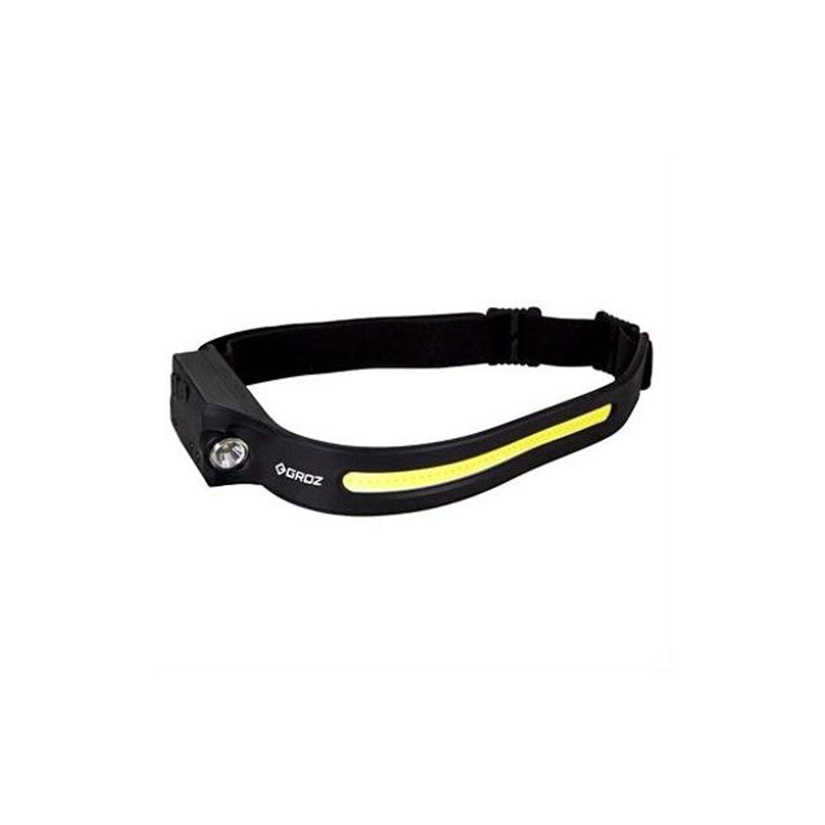 Groz COB LED Rechargeable Head Lamp Groz COB LED Rechargeable Head Lamp