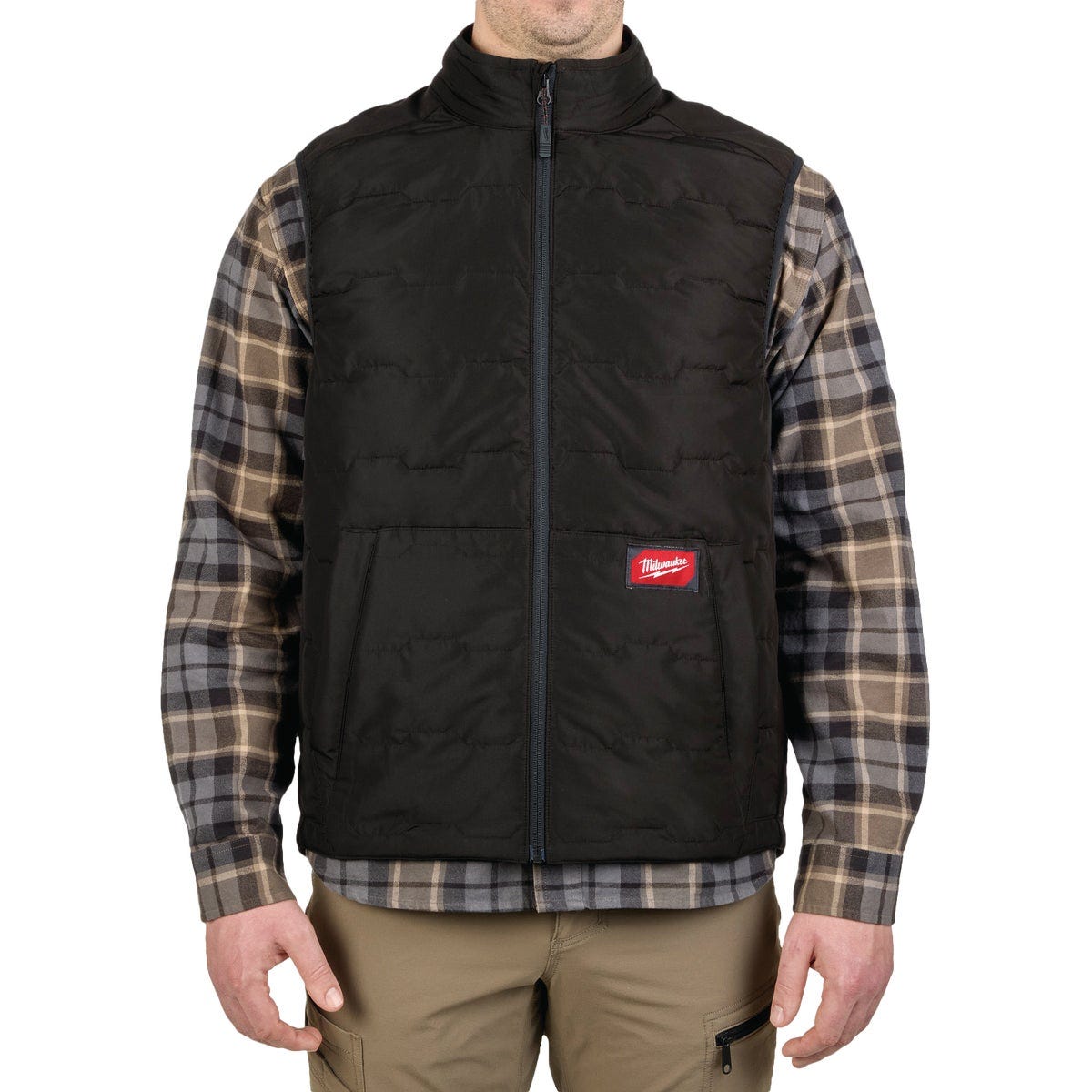 Milwaukee FREEFLEX Men's Large Black Lightweight Insulated Vest