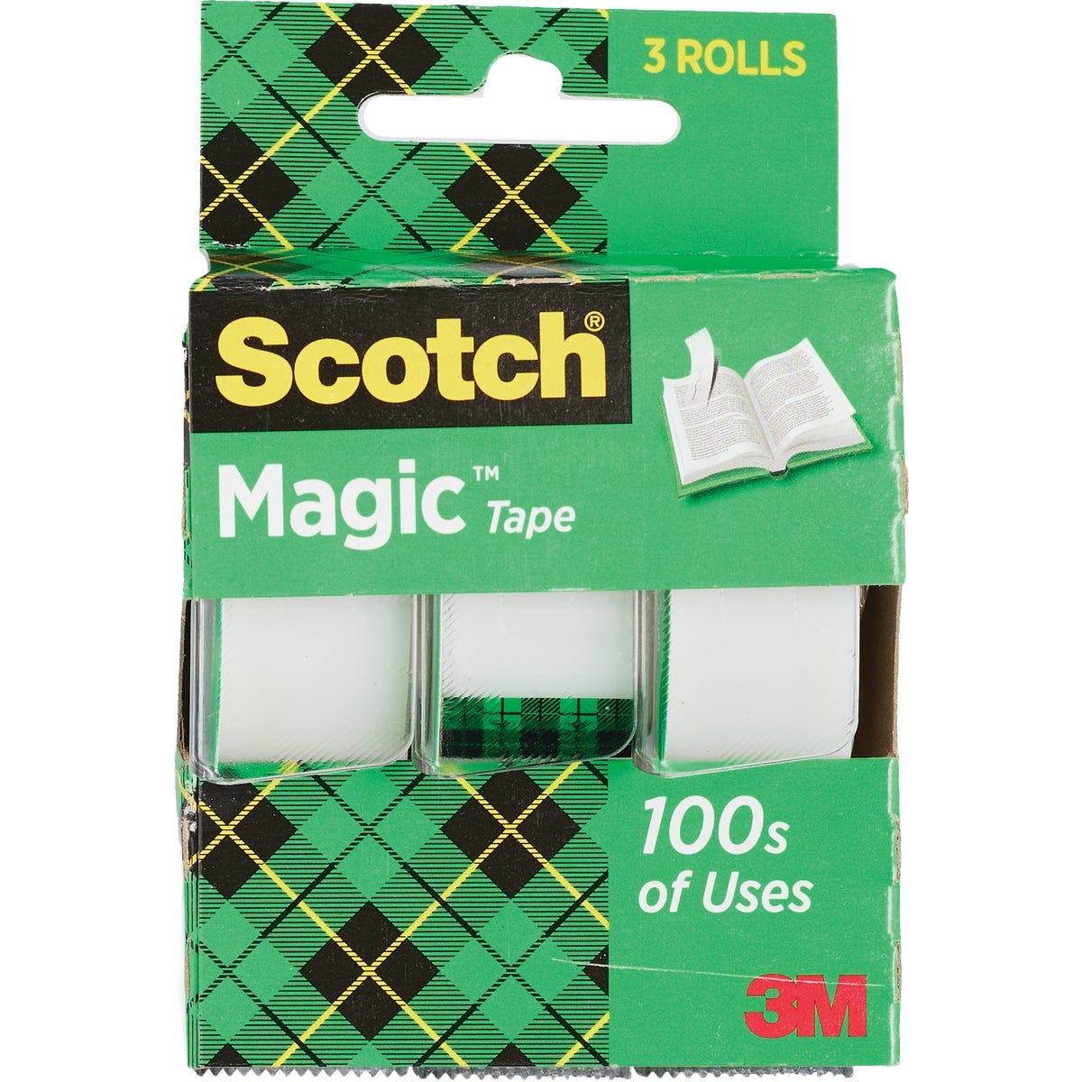 Scotch Magic Tape, 3/4 In. x 300 In. (3-Pack) Scotch Magic Tape, 3/4 In. x 300 In. (3-Pack)