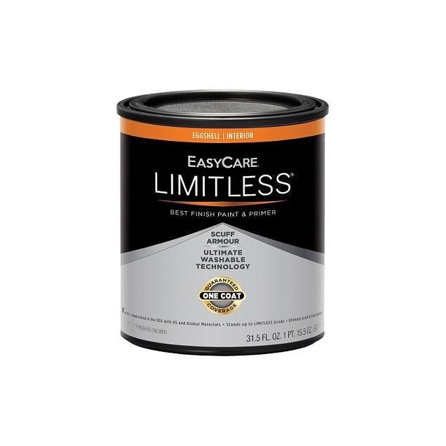 EasyCare Limitless 1 Qt. Pastel Base Eggshell Acrylic Latex Interior Paint & Primer