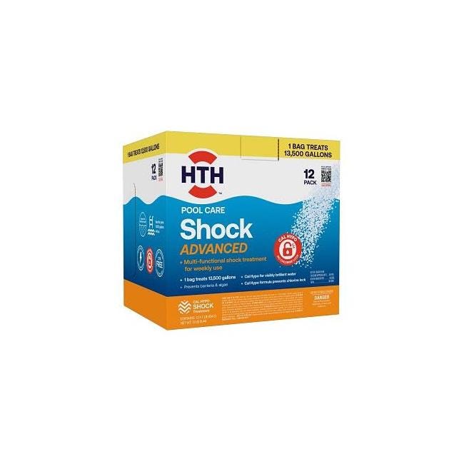 HTH 1 lb. Pool Care Shock Advanced, 12-Pack
