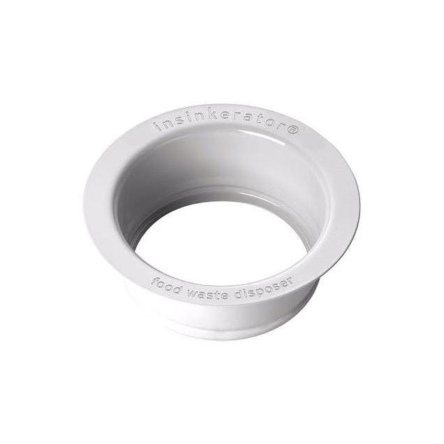 InSinkErator Waste Disposer Sink Flange, White InSinkErator Waste Disposer Sink Flange, White