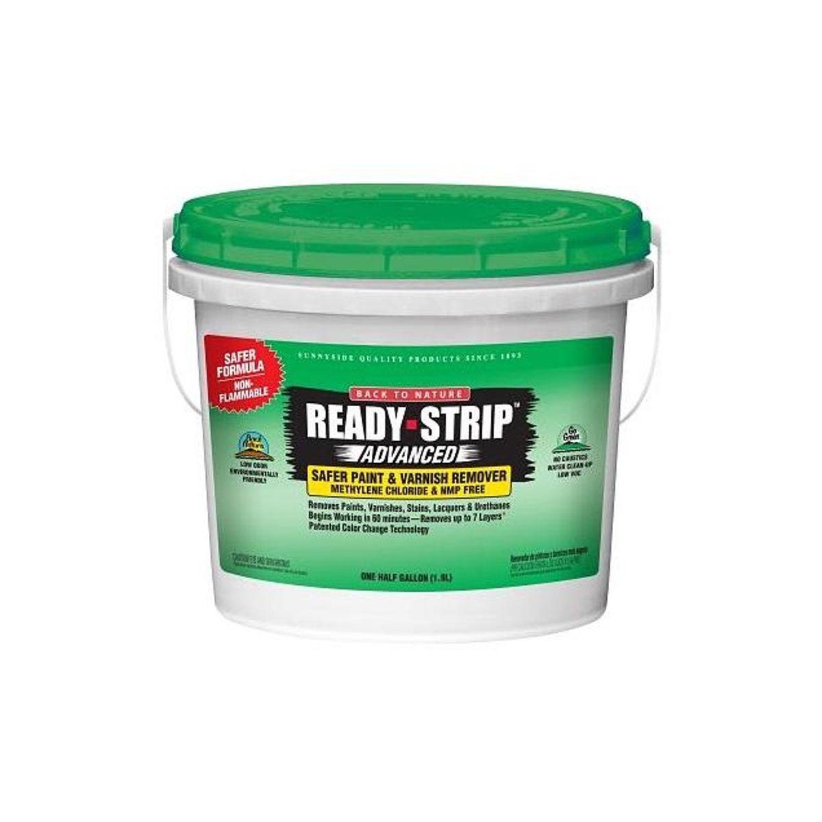 Back to Nature 1/2 Gal. Ready Strip Advanced Paint & Varnish Remover Back to Nature 1/2 Gal. Ready Strip Advanced Paint & Varnish Remover