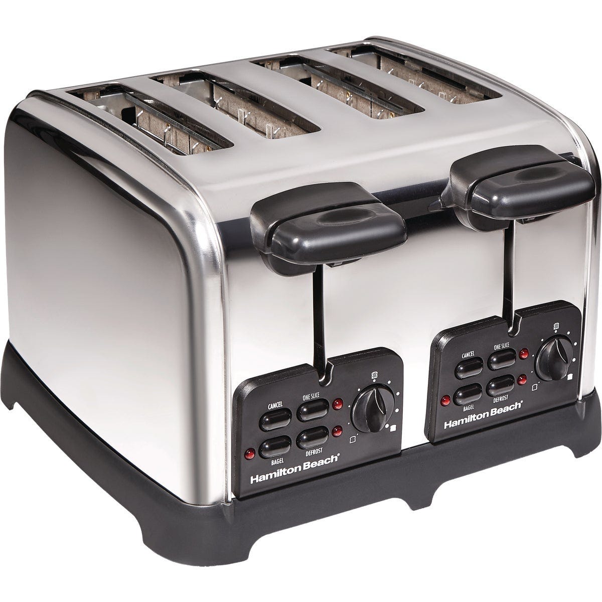 Hamilton Beach Classic 4-Slice Stainless Steel Toaster Hamilton Beach Classic 4-Slice Stainless Steel Toaster