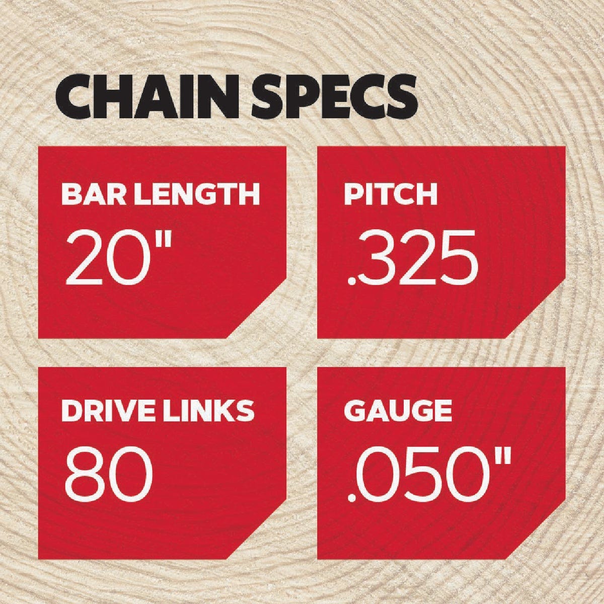 Oregon SpeedCut 20 In. 80-Link Chainsaw Chain | True Value Hardware