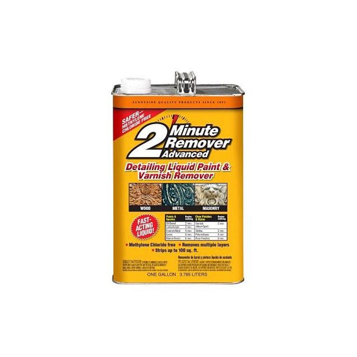 Sunnyside 1 Gal. 2 Minute Advanced Detailing Liquid Paint & Varnish Remover Sunnyside 1 Gal. 2 Minute Advanced Detailing Liquid Paint & Varnish Remover