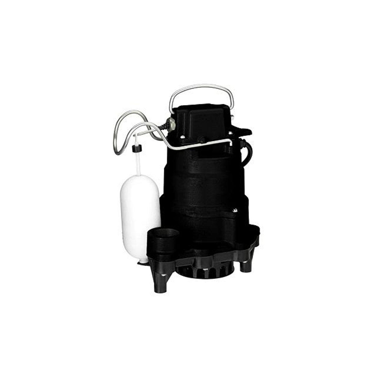 Master Plumber 1/3 HP Cast Iron Submersible Sump Pump