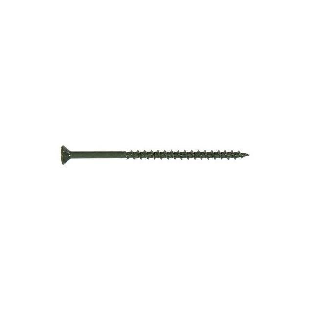 Hillman 3 In. x #10 40-Pack Ceramic Green Deck Plus Exterior Wood & Deck Screws