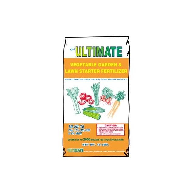 Ultimate Fertilizer 10 Lb. 10-20-10 Vegetable Garden & Lawn Starter Ultimate Fertilizer 10 Lb. 10-20-10 Vegetable Garden & Lawn Starter