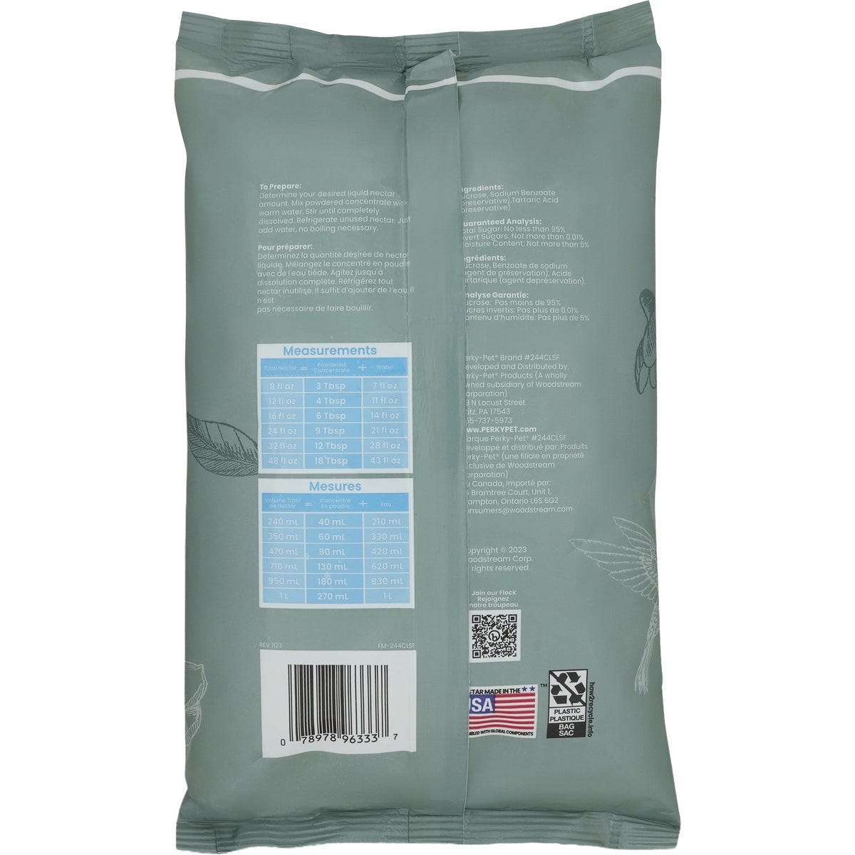 Perky-Pet 2 Lb. Concentrate Clear Powder Hummingbird Nectar - photo 2 Perky-Pet 2 Lb. Concentrate Clear Powder Hummingbird Nectar - photo 2