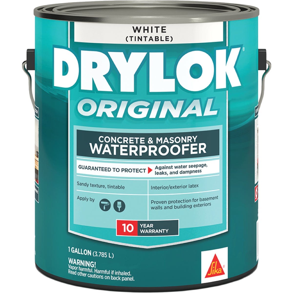 Drylok White Latex Masonry Waterproofer, 1 Gal. Drylok White Latex Masonry Waterproofer, 1 Gal.