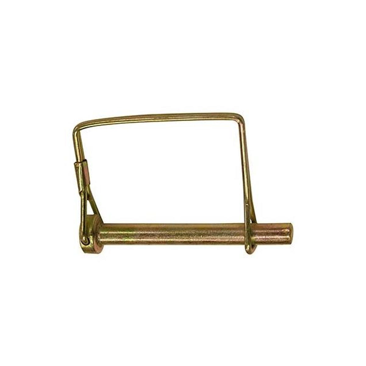 Double HH 5/16 In. x 2-1/4 In. Yellow Zinc-Plated Square PTO Wirelock Pin (2-Pack)