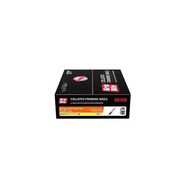 Grip-Rite 2500-Pack 2-3/8 In. Collated Framing Nails Grip-Rite 2500-Pack 2-3/8 In. Collated Framing Nails