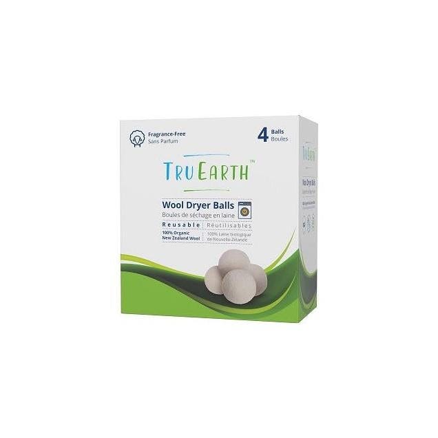 Tru Earth Wool Dryer Ball (4-Pack)