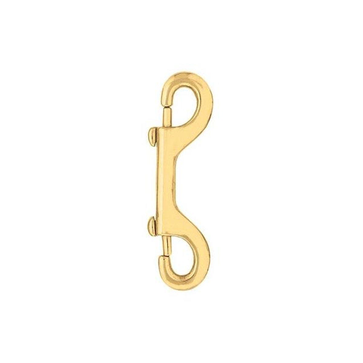 Weaver Leather 4 In. #162 Brass Double Snap Weaver Leather 4 In. #162 Brass Double Snap