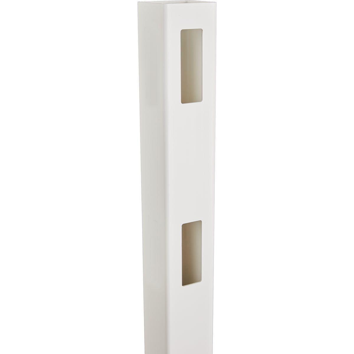 5 In. x 5 In. x 60 In. White End 2-Rail Fence Vinyl Post - photo 3