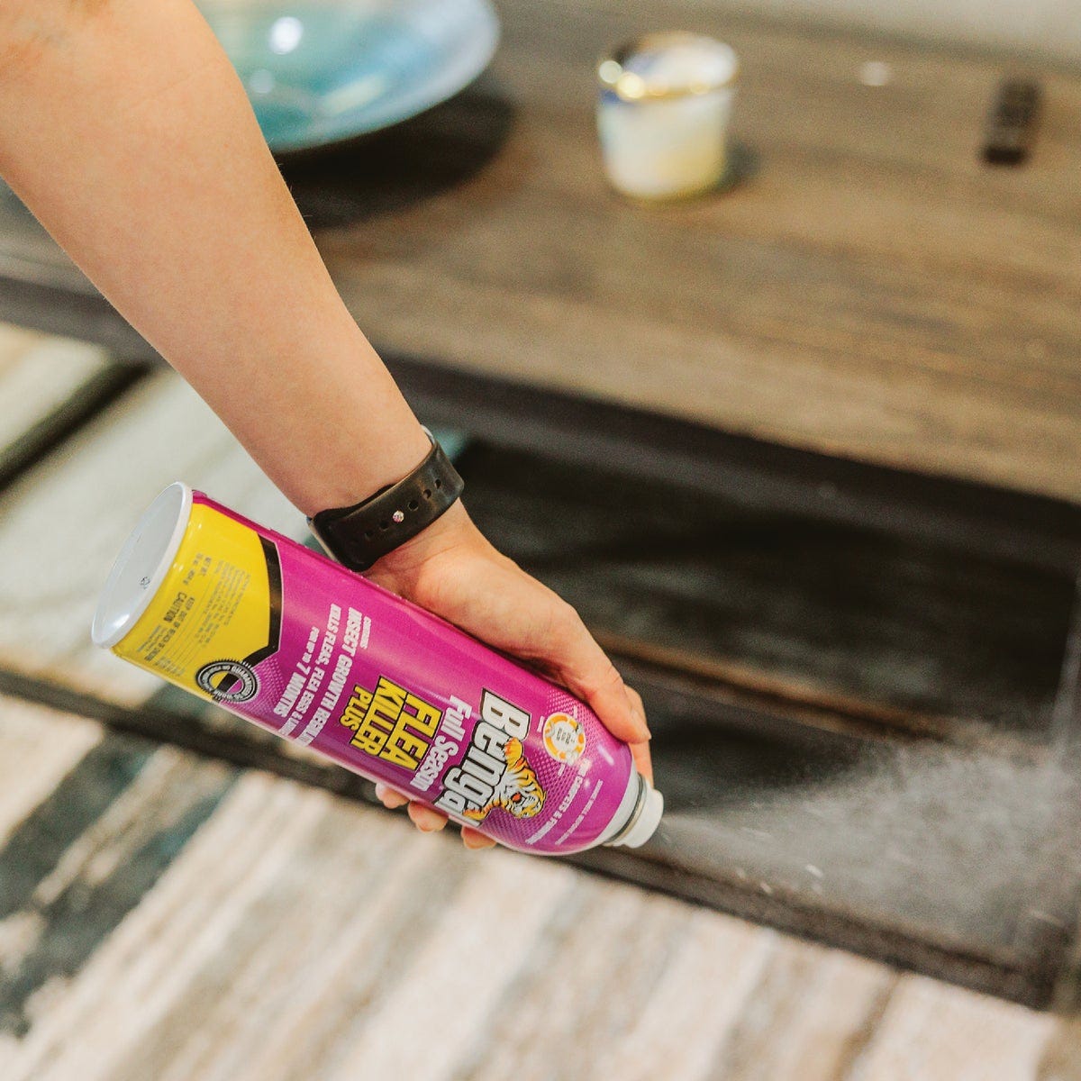 Bengal Flea Killer Plus 16 Oz. Aerosol Spray Full Season Tick & Flea Killer - photo 4