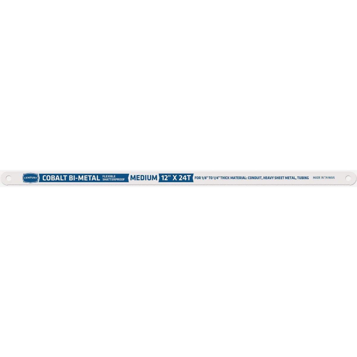 Century Drill & Tool 12 In. x 24-Tooth Bi-Metal Hacksaw Blade