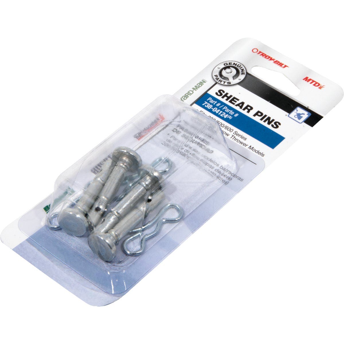 Arnold MTD 2-Stage Snow Blower Shear Pin (4-Piece) - photo 2 Arnold MTD 2-Stage Snow Blower Shear Pin (4-Piece) - photo 2