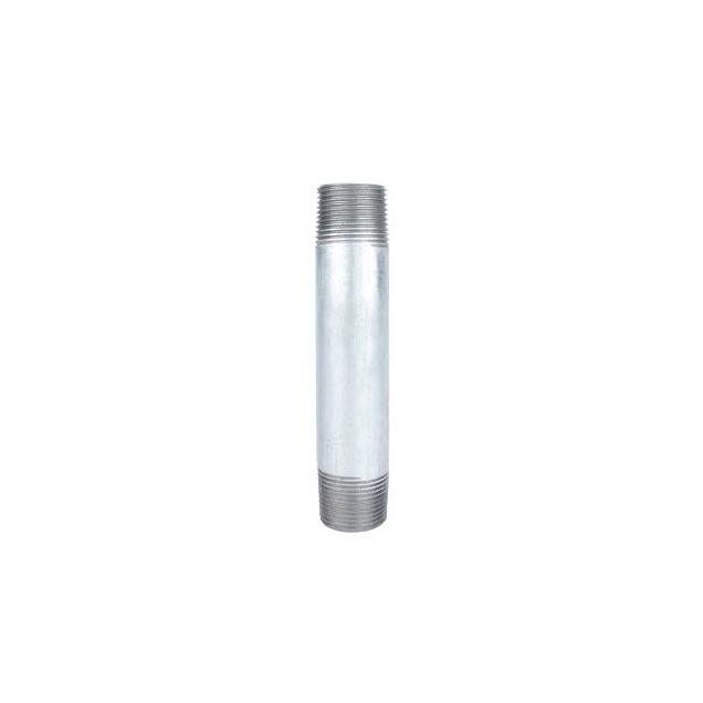 STZ In. Galvanized Nipple, 2 In. x 5-1/2 In. STZ In. Galvanized Nipple, 2 In. x 5-1/2 In.