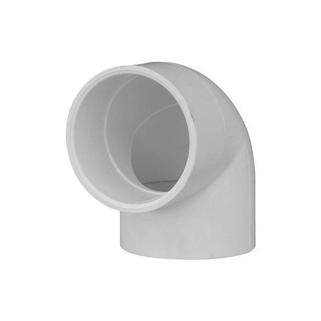 Charlotte Pipe 1-1/2 In. x 1 In. Schedule 40 90 Deg. PVC Reducing Ell, White